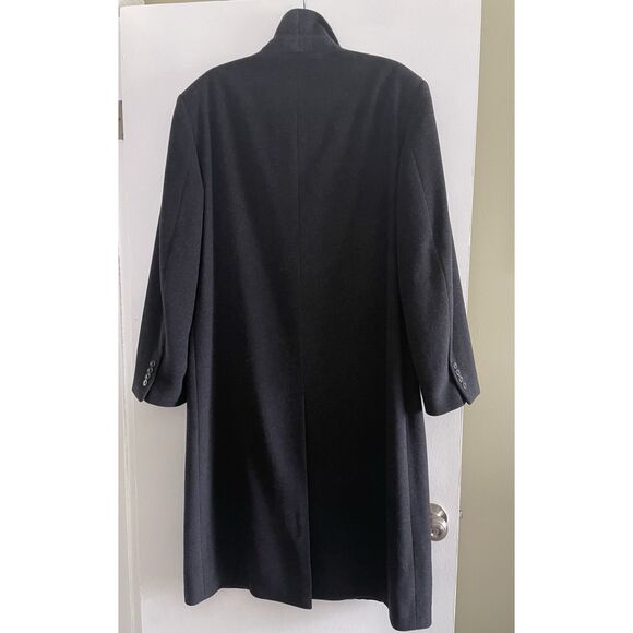 Weatherproof Cashmere Blend Coat Men’s 40R Dark Gray Made in Mexico - Picture 12 of 13